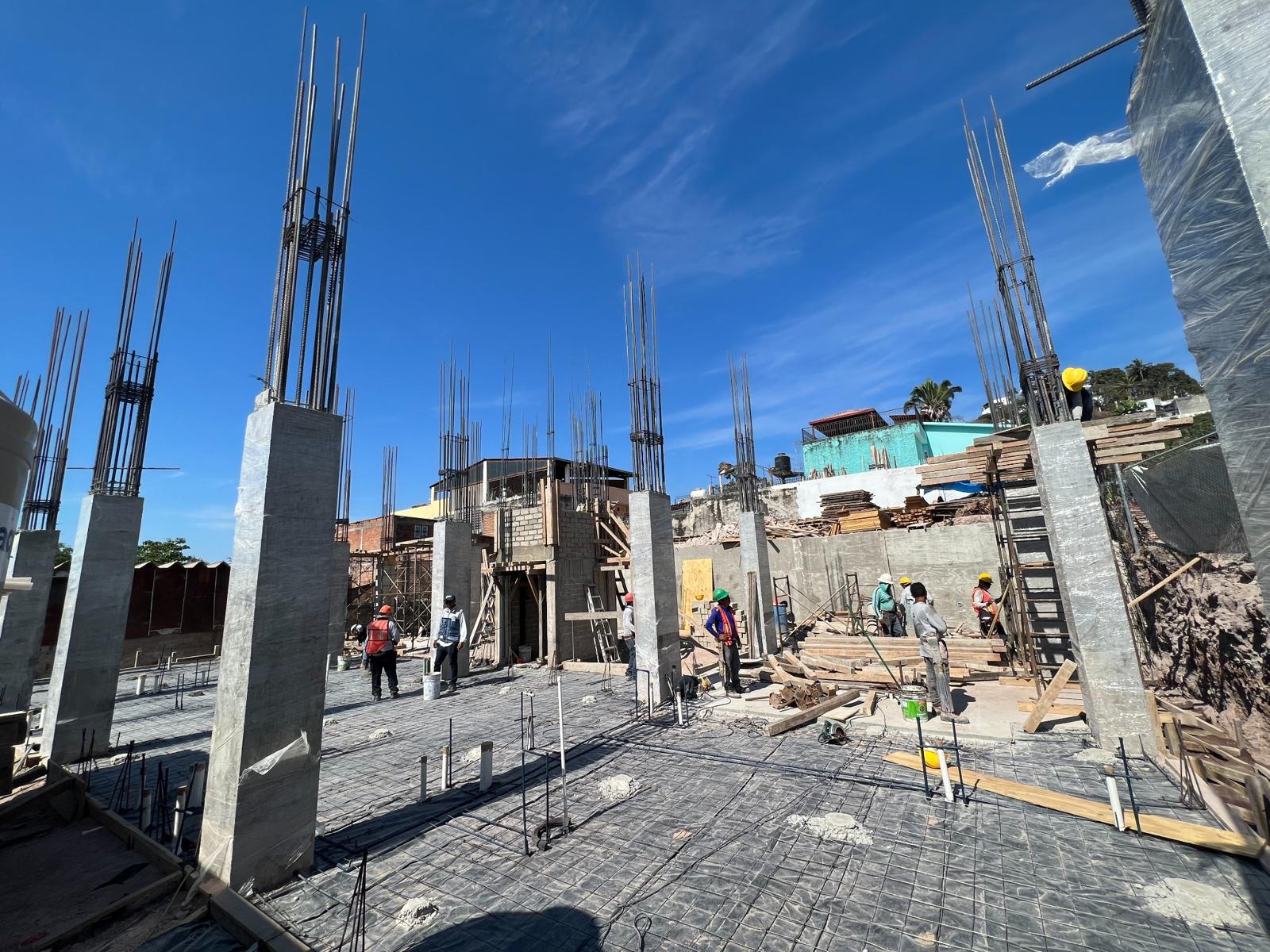 Proceso constructivo estructura puerto vallarta comaco